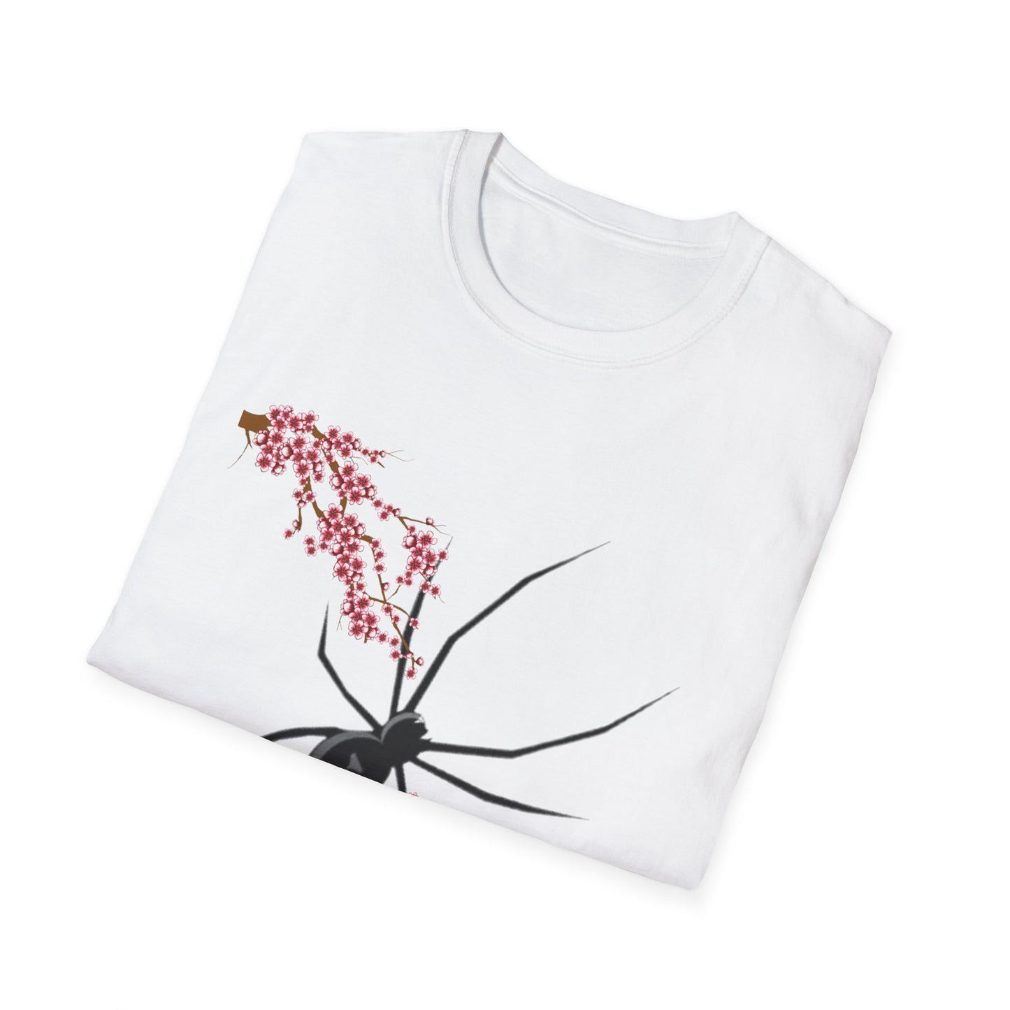 Black Widow & Cherry Blossom T-Shirt