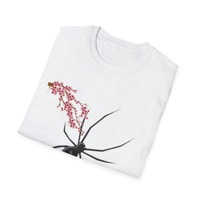 Black Widow & Cherry Blossom T-Shirt