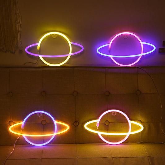 LED planet neon light
