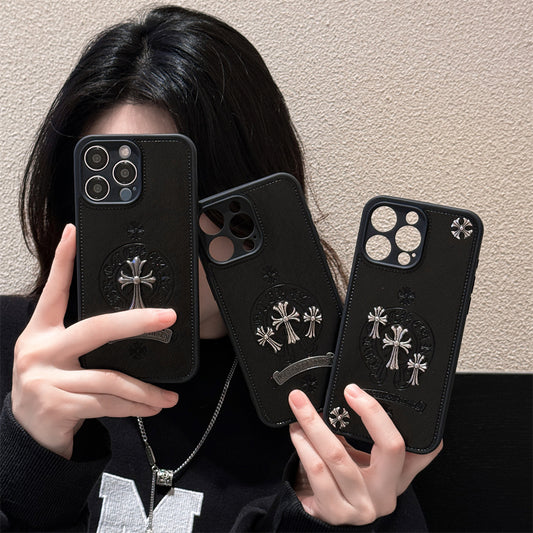 Cross-shaped phone case
