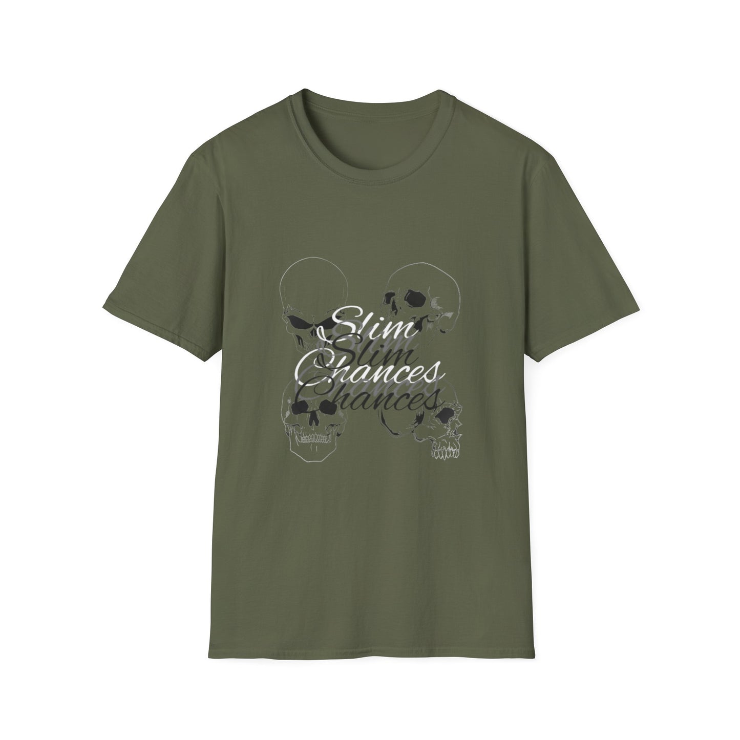 Slim Chances Skull T-Shirt