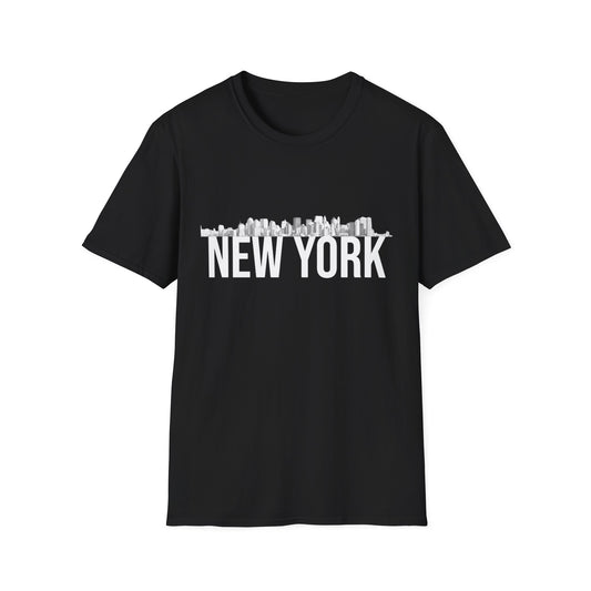 New York Skyline T-Shirt — Cityscape Graphic Tee